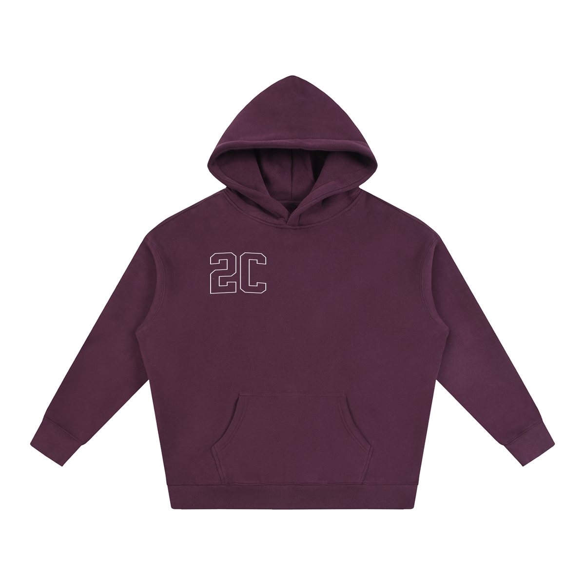 Oversize Fleeced Hoodie “2C” (Set)