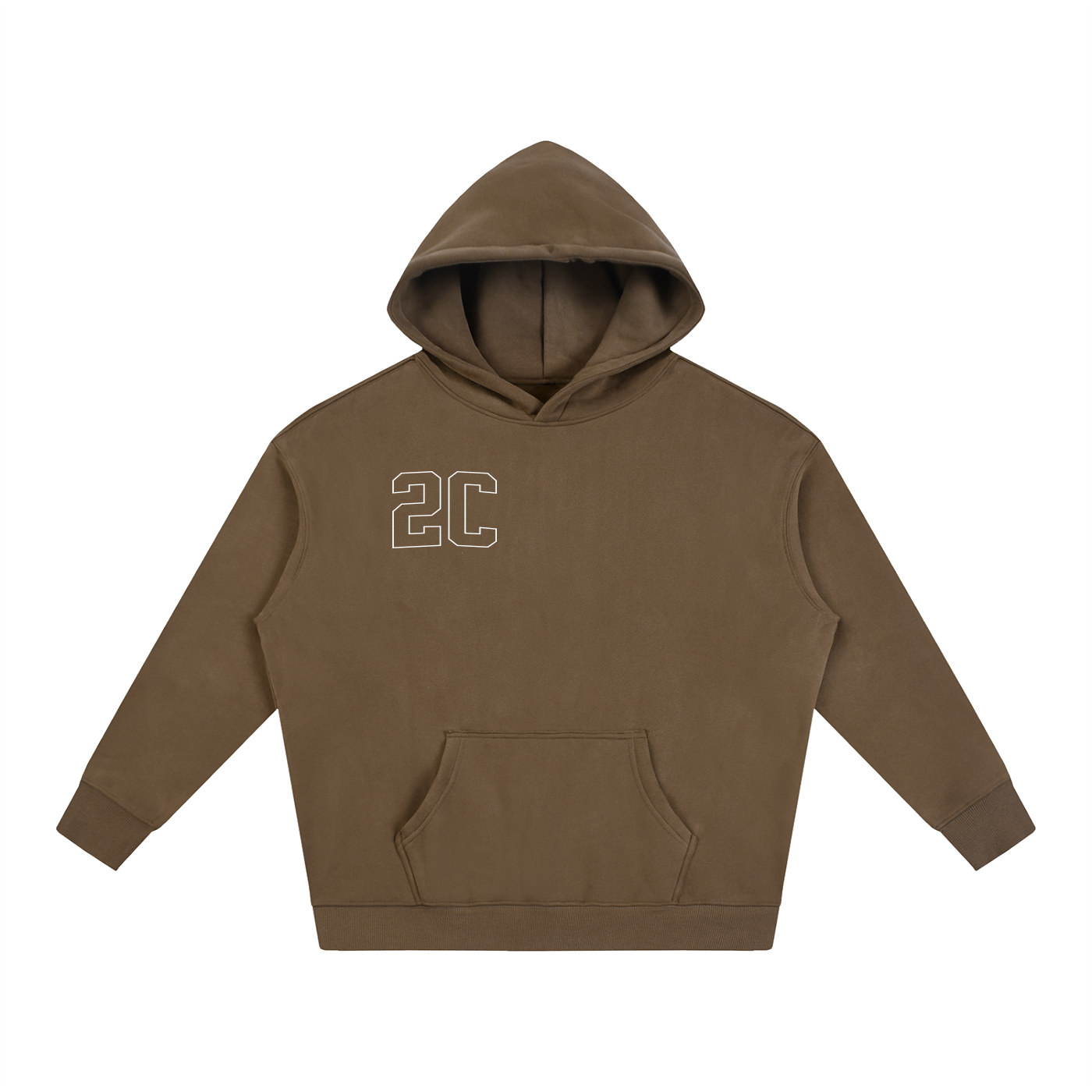 Oversize Fleeced Hoodie “2C” (Set)