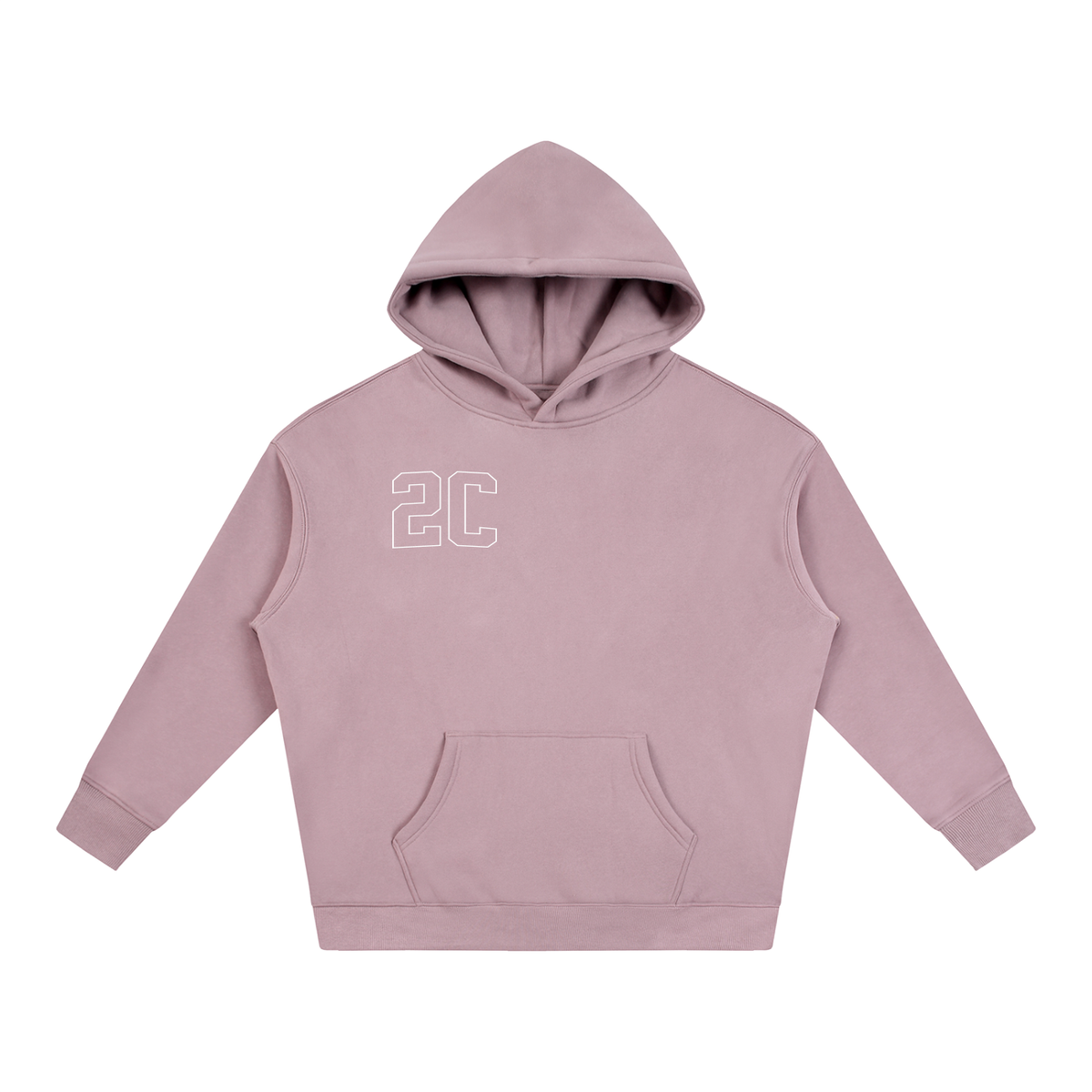 Oversize Fleeced Hoodie “2C” (Set)