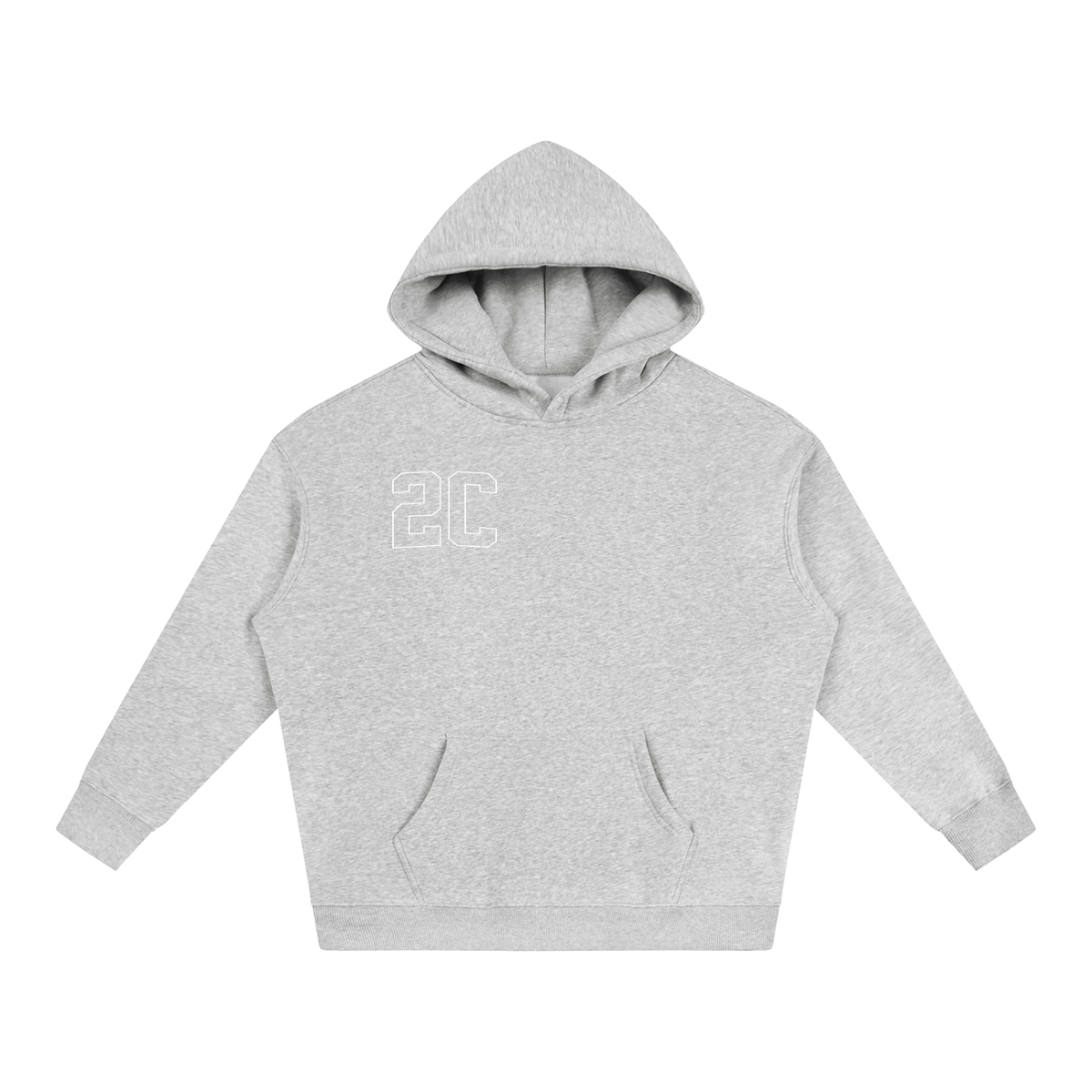 Oversize Fleeced Hoodie “2C” (Set)