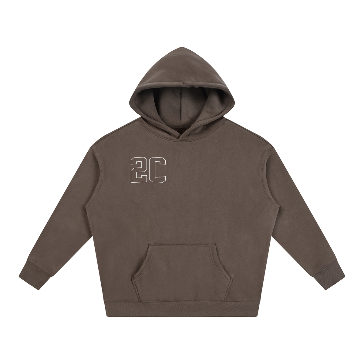 Oversize Fleeced Hoodie “2C” (Set)